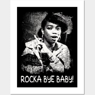 Retro Art Rocka Bye Baby Posters and Art